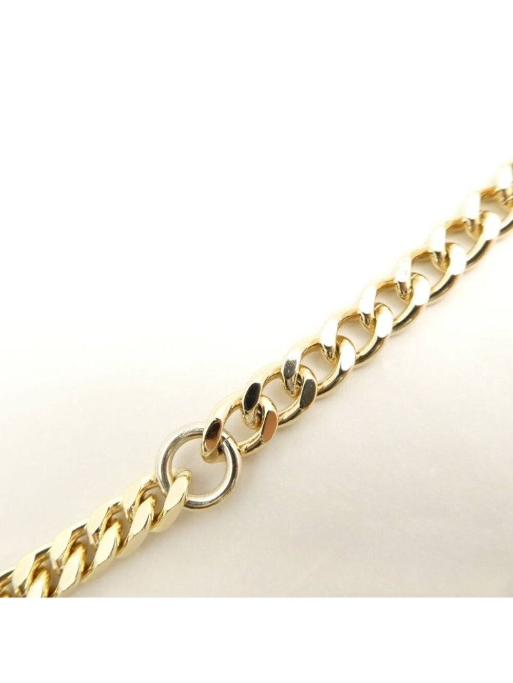 ★SOLD★ Chanel a Necklace 1 Piece CC Logo Lightstone - Picture 4 of 7